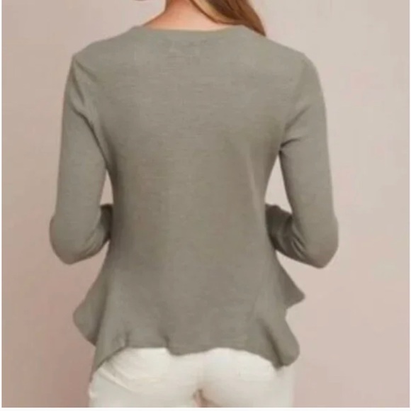 Anthropologie t.la Kenwood Waffle Knit Top - Picture 4 of 4